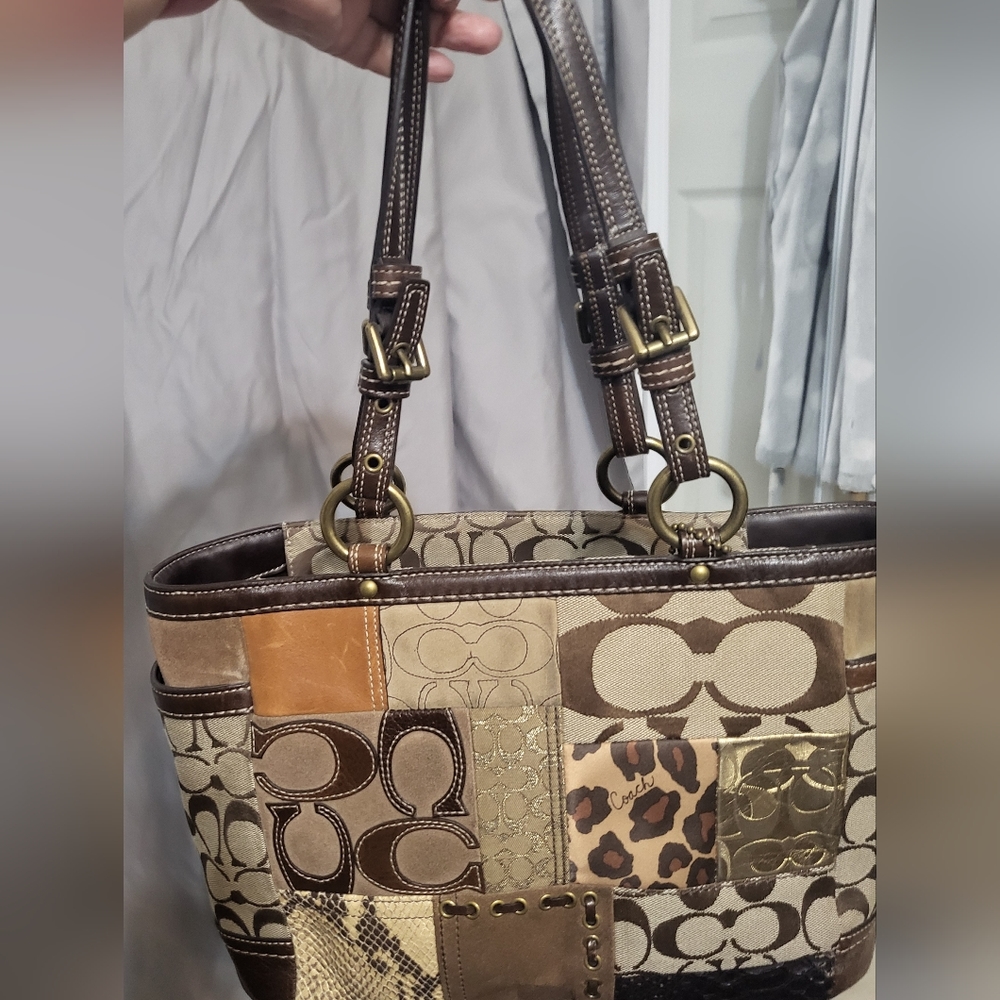 Coach hand bag